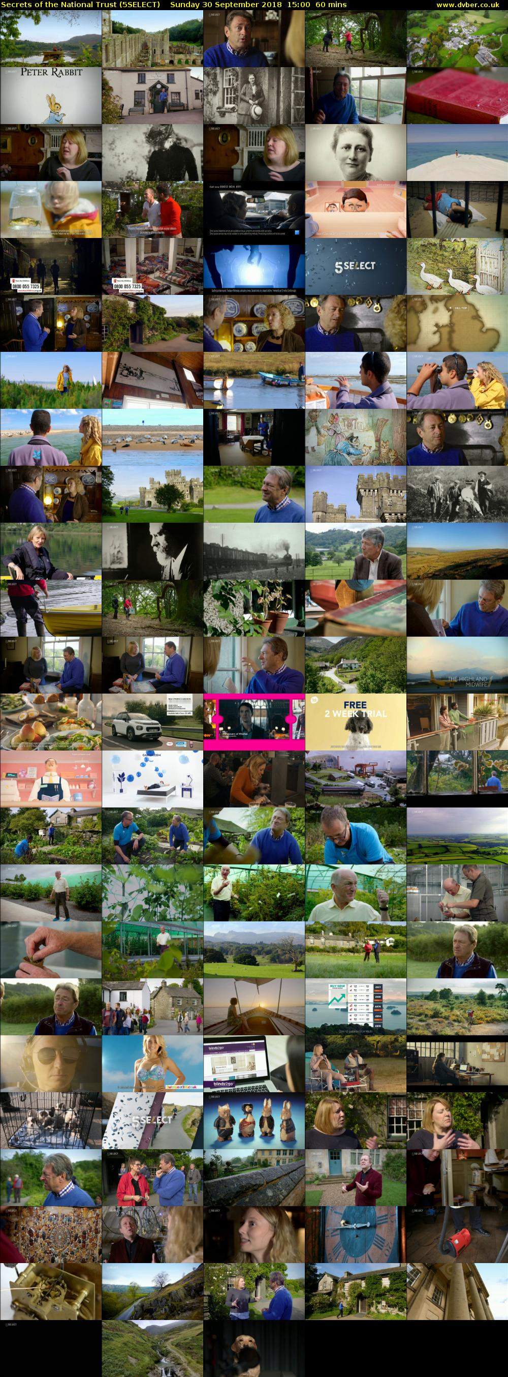 Secrets of the National Trust (5SELECT) Sunday 30 September 2018 15:00 - 16:00