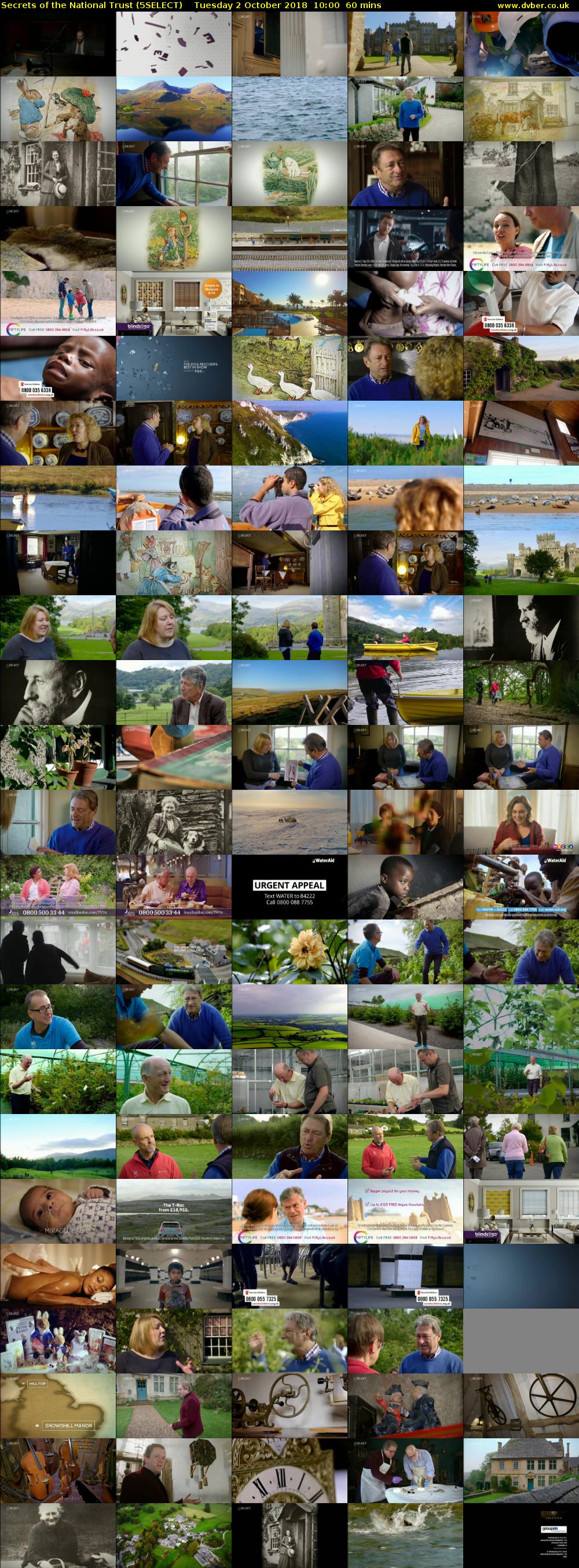 Secrets of the National Trust (5SELECT) Tuesday 2 October 2018 10:00 - 11:00