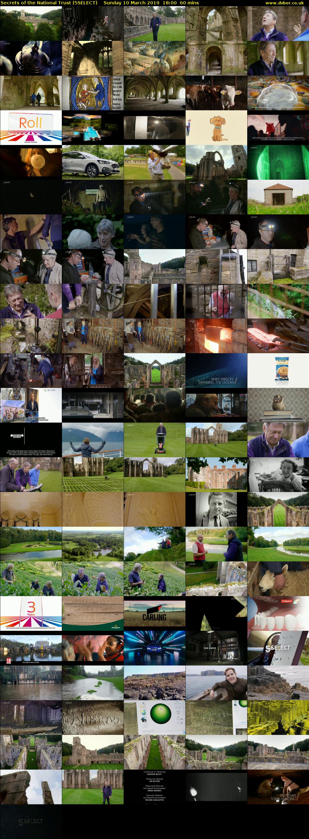 Secrets of the National Trust (5SELECT) Sunday 10 March 2019 18:00 - 19:00