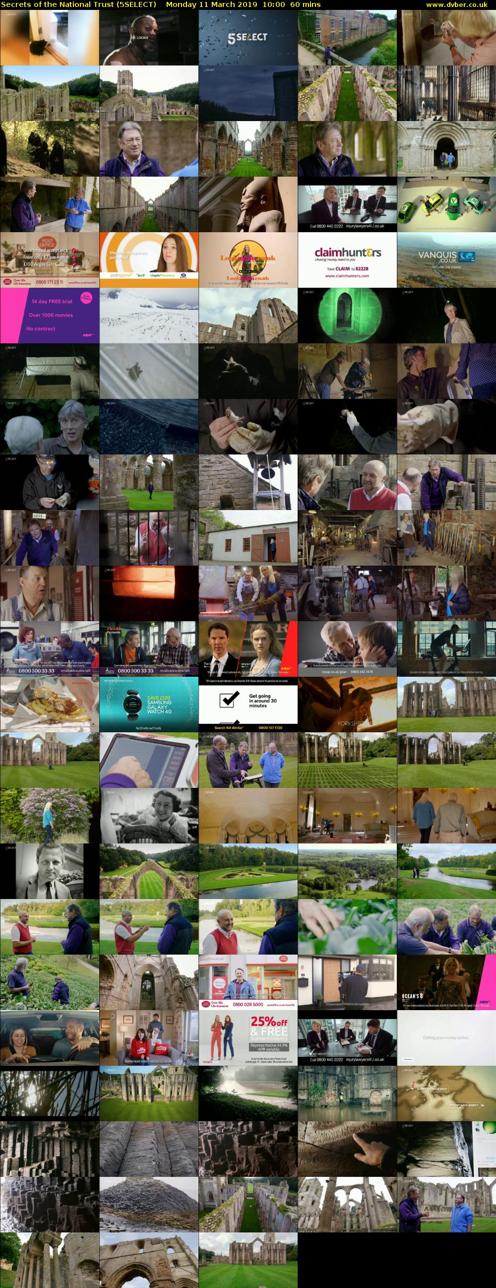 Secrets of the National Trust (5SELECT) Monday 11 March 2019 10:00 - 11:00