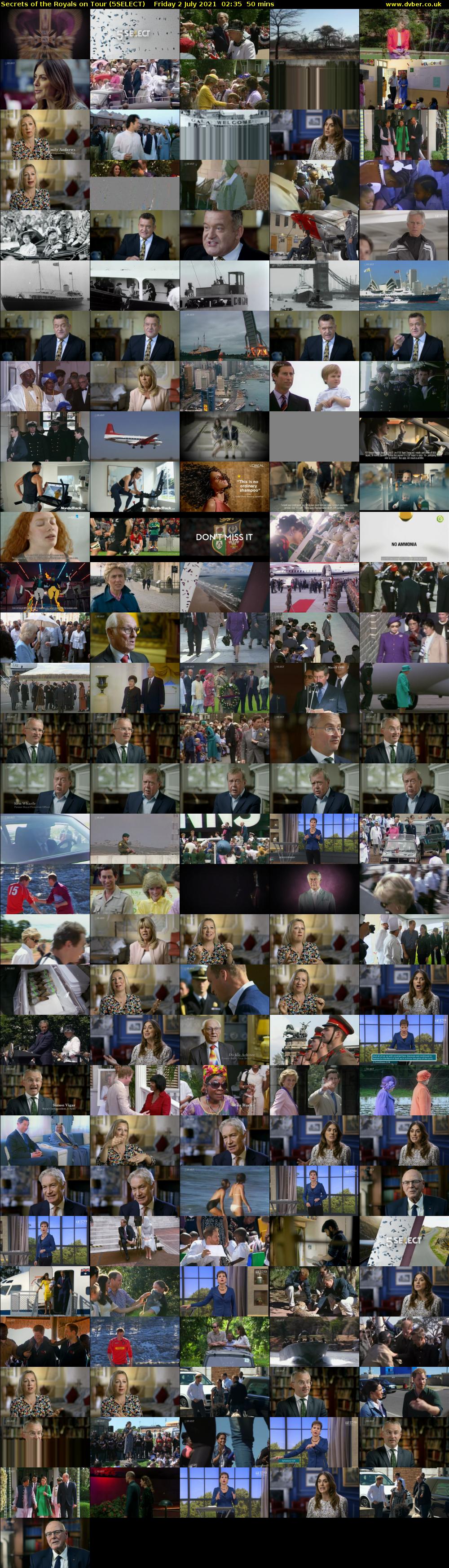 Secrets of the Royals on Tour (5SELECT) Friday 2 July 2021 02:35 - 03:25