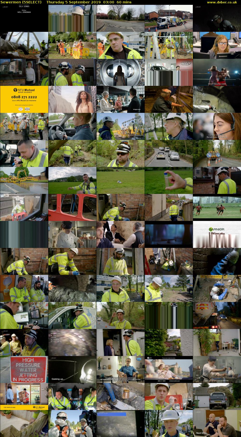Sewermen (5SELECT) Thursday 5 September 2019 03:00 - 04:00