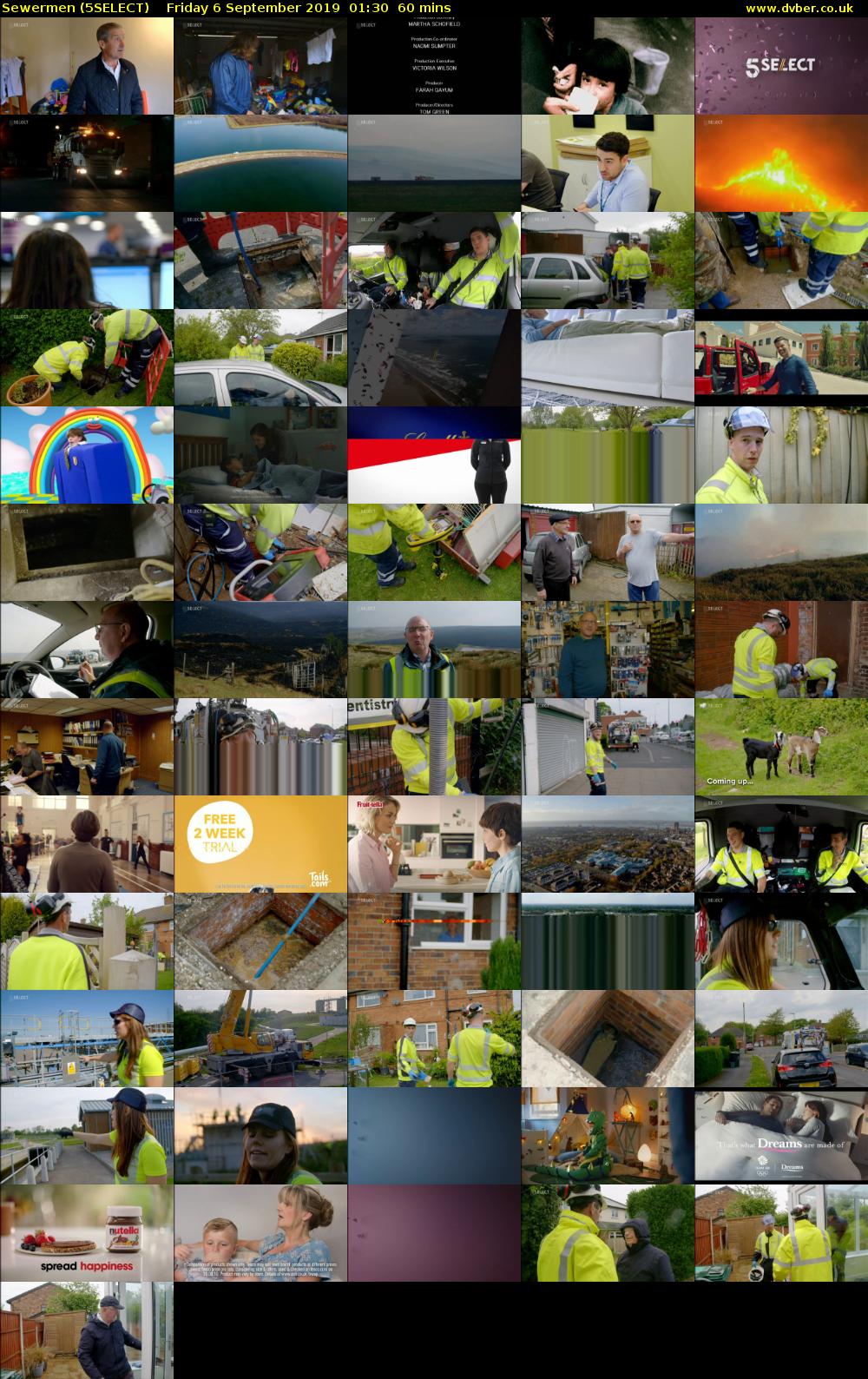 Sewermen (5SELECT) Friday 6 September 2019 01:30 - 02:30