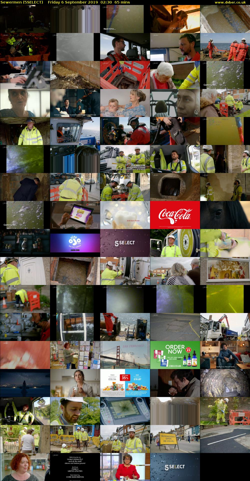 Sewermen (5SELECT) Friday 6 September 2019 02:30 - 03:35