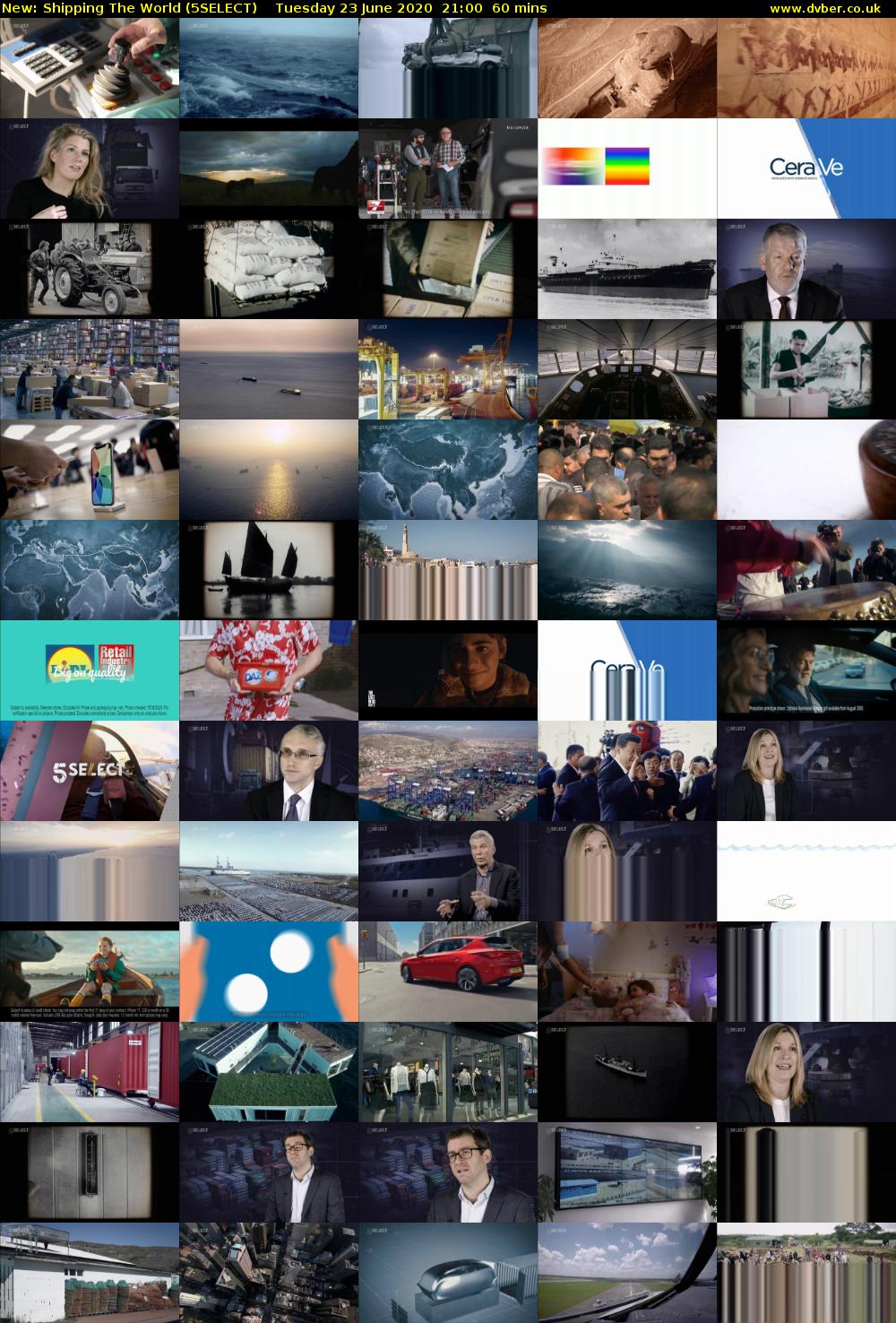 Shipping The World (5SELECT) Tuesday 23 June 2020 21:00 - 22:00