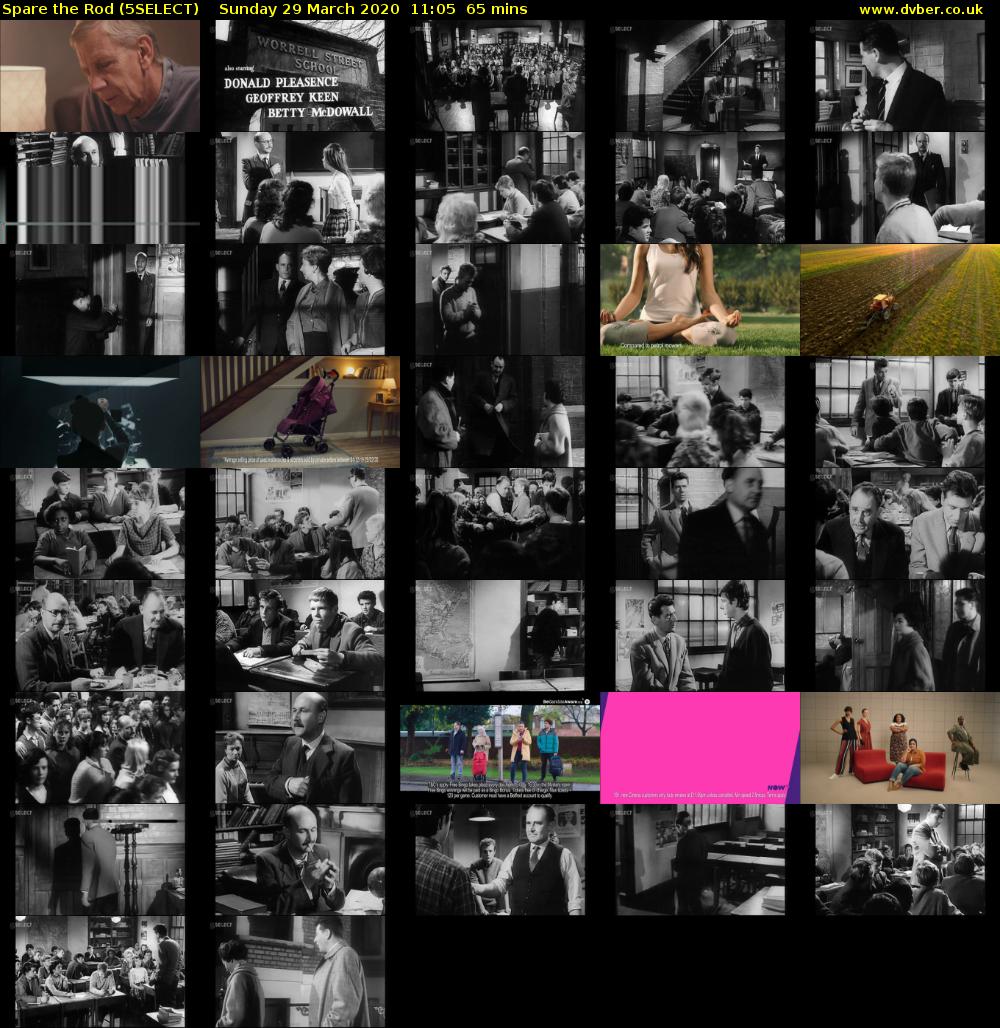 Spare the Rod (5SELECT) Sunday 29 March 2020 11:05 - 12:10