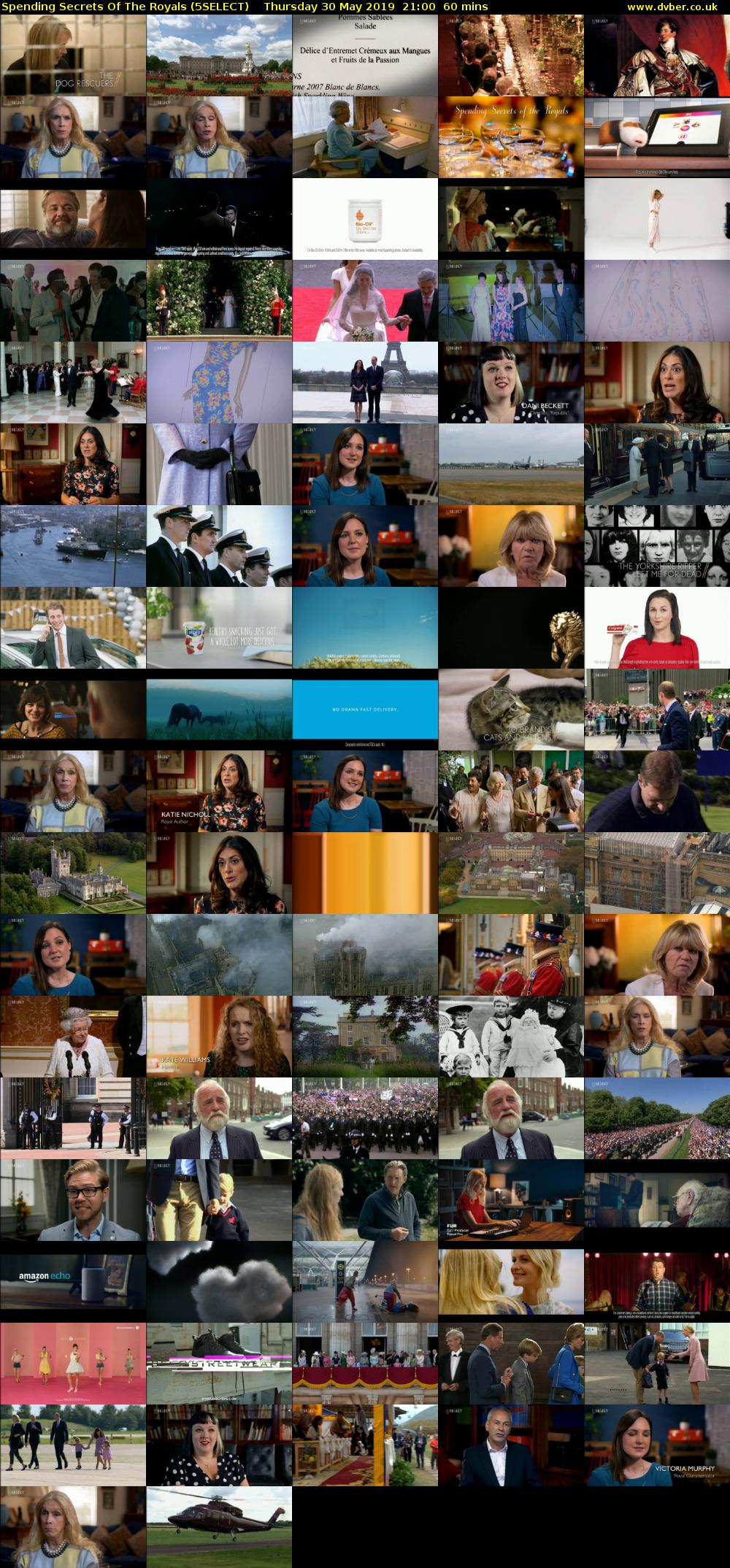 Spending Secrets Of The Royals (5SELECT) Thursday 30 May 2019 21:00 - 22:00