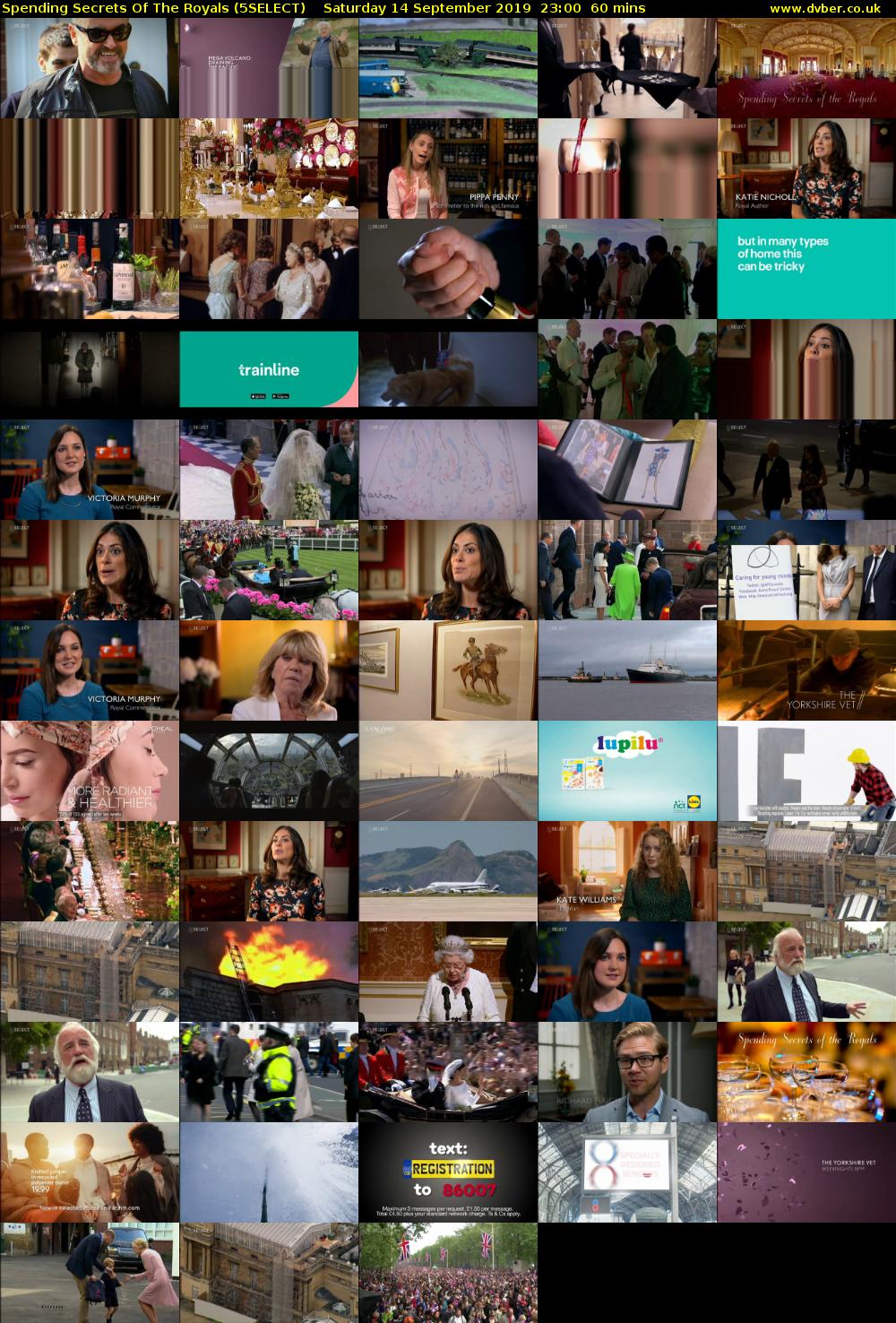 Spending Secrets Of The Royals (5SELECT) Saturday 14 September 2019 23:00 - 00:00