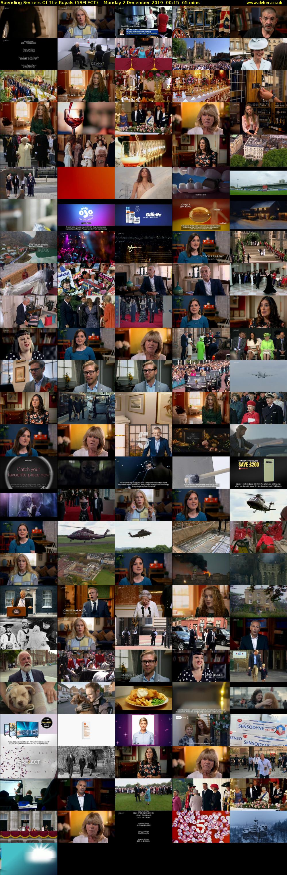 Spending Secrets Of The Royals (5SELECT) Monday 2 December 2019 00:15 - 01:20