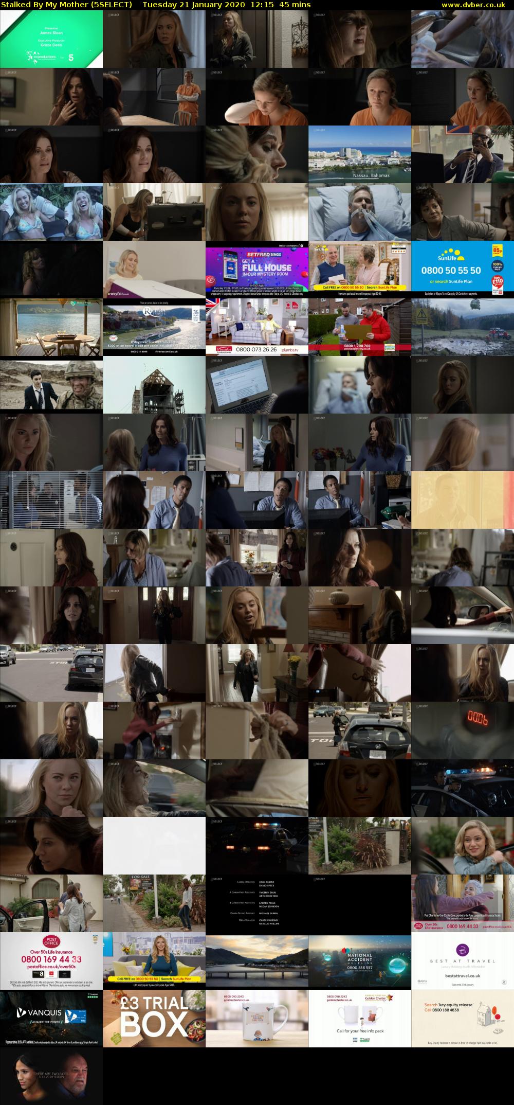 Stalked By My Mother (5SELECT) Tuesday 21 January 2020 12:15 - 13:00