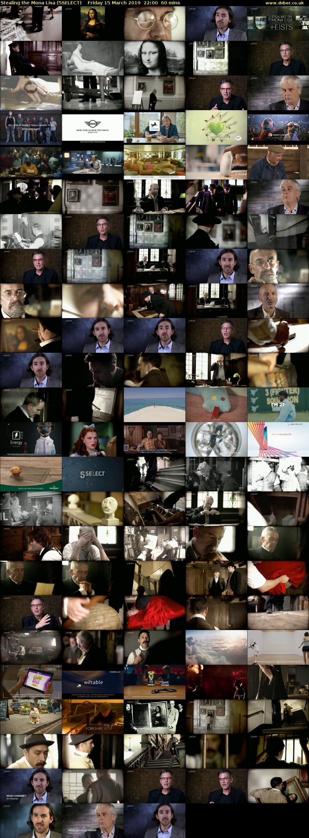 Stealing the Mona Lisa (5SELECT) Friday 15 March 2019 22:00 - 23:00