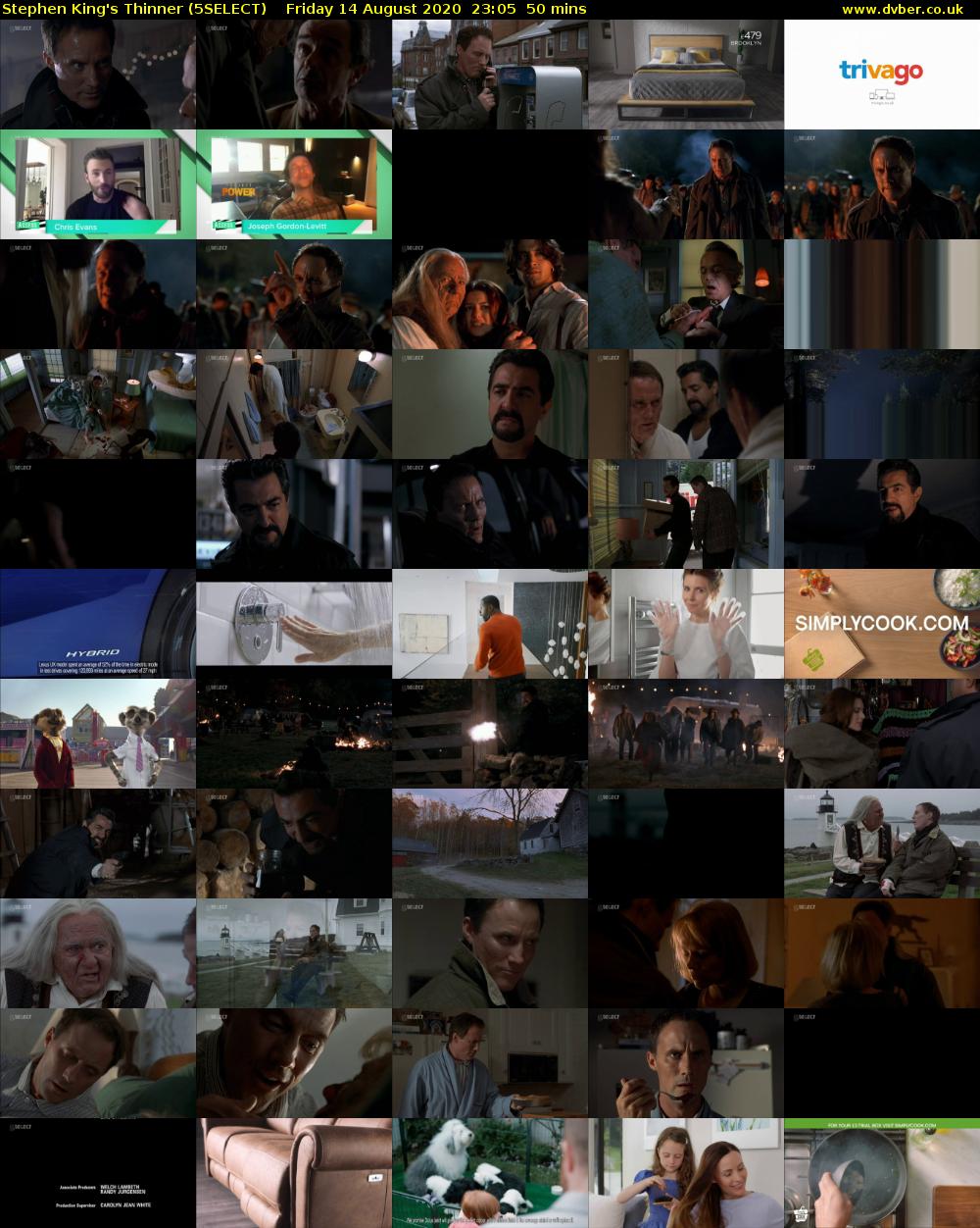Stephen King's Thinner (5SELECT) Friday 14 August 2020 23:05 - 23:55
