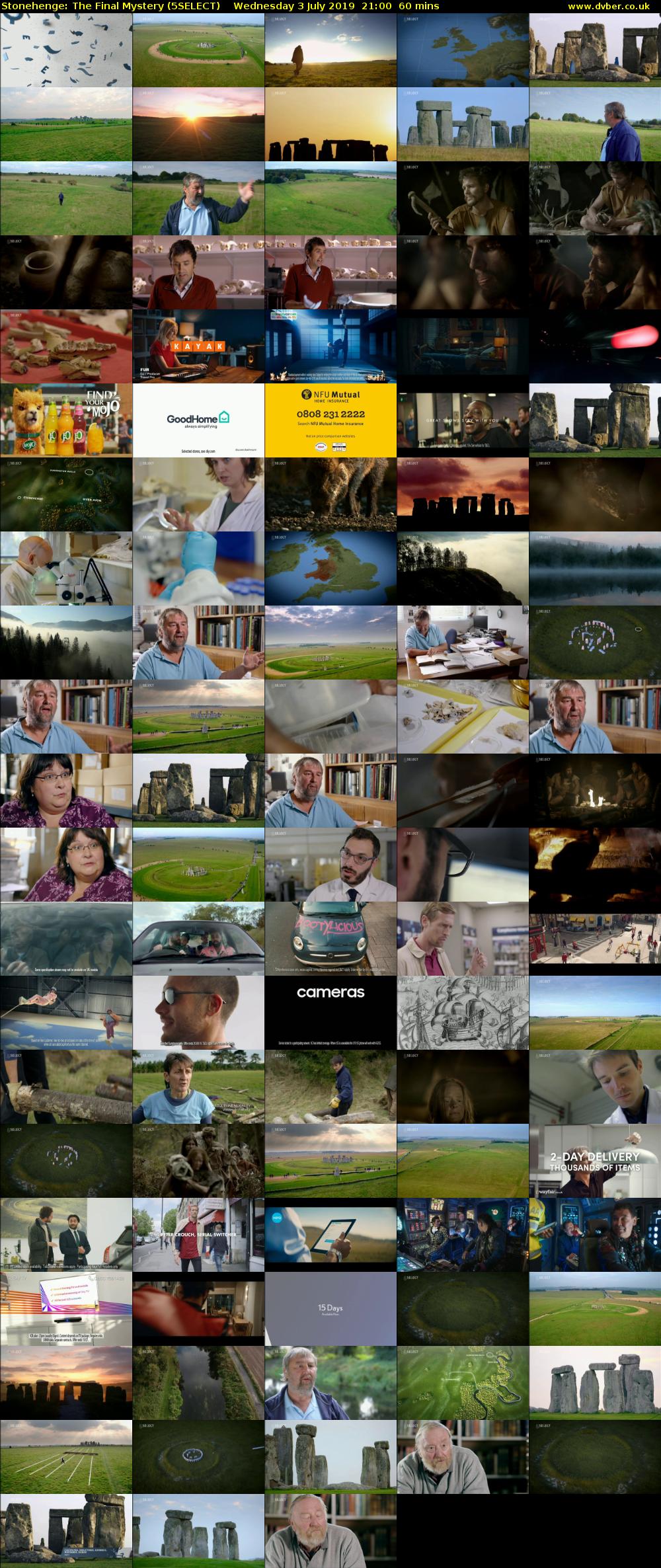 Stonehenge: The Final Mystery (5SELECT) Wednesday 3 July 2019 21:00 - 22:00