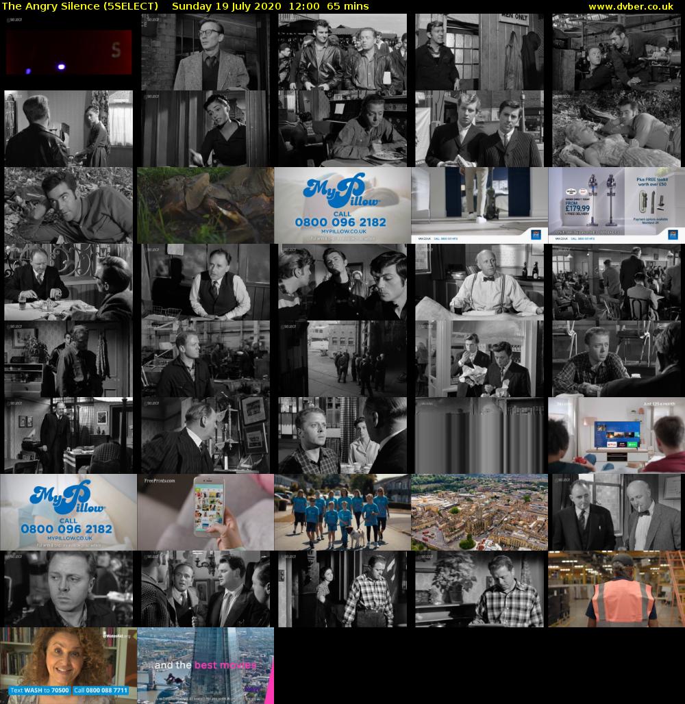 The Angry Silence (5SELECT) Sunday 19 July 2020 12:00 - 13:05