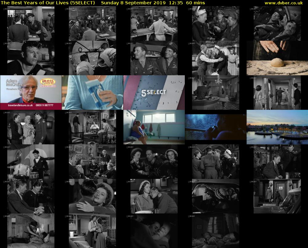 The Best Years of Our Lives (5SELECT) Sunday 8 September 2019 12:35 - 13:35