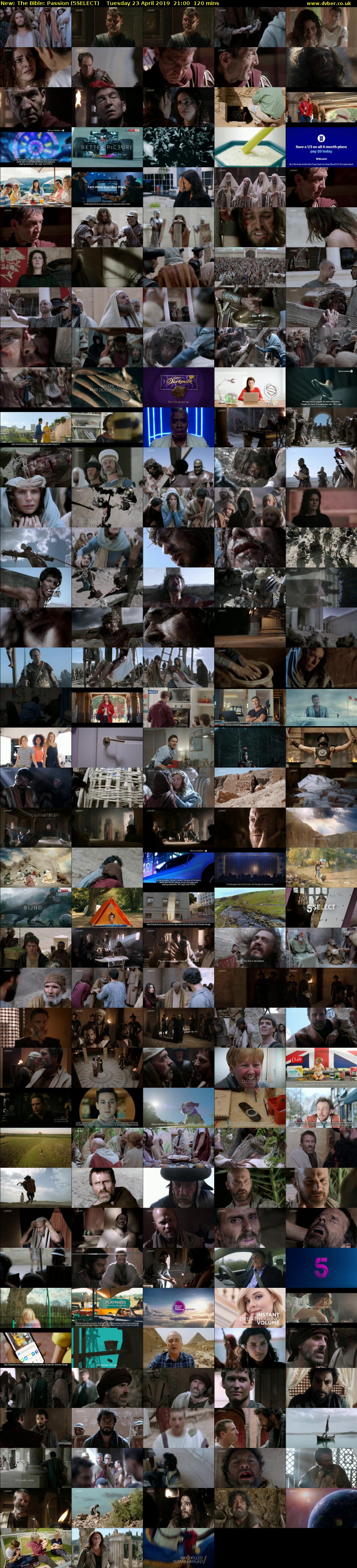 The Bible: Passion (5SELECT) Tuesday 23 April 2019 21:00 - 23:00