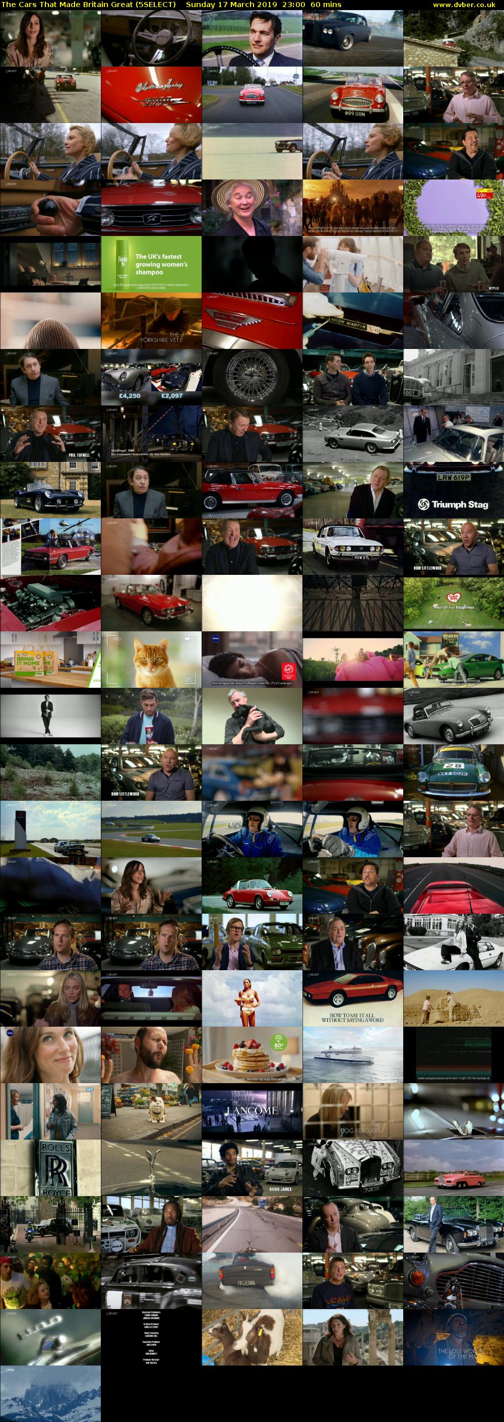 The Cars That Made Britain Great (5SELECT) Sunday 17 March 2019 23:00 - 00:00