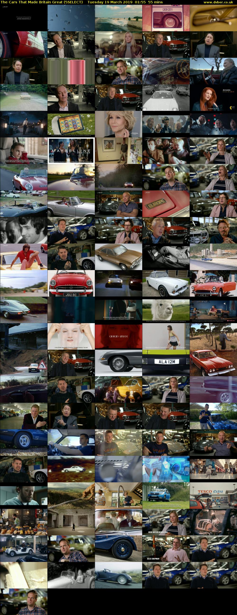 The Cars That Made Britain Great (5SELECT) Tuesday 19 March 2019 01:55 - 02:50