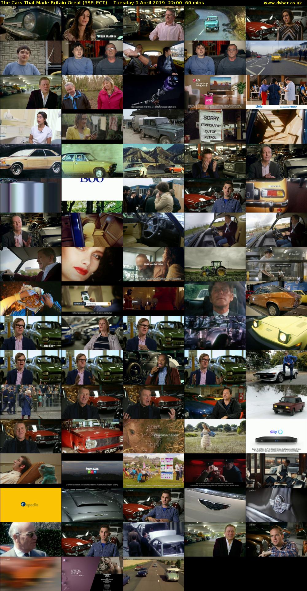 The Cars That Made Britain Great (5SELECT) Tuesday 9 April 2019 22:00 - 23:00