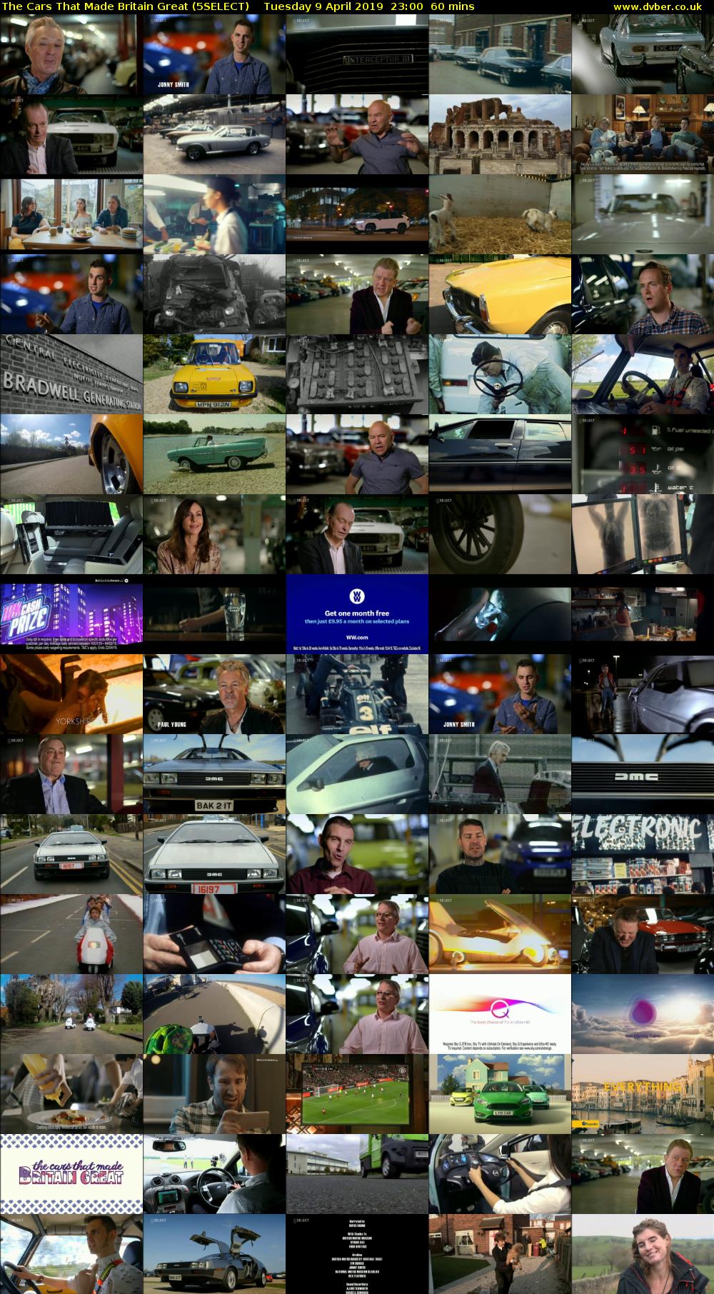 The Cars That Made Britain Great (5SELECT) Tuesday 9 April 2019 23:00 - 00:00