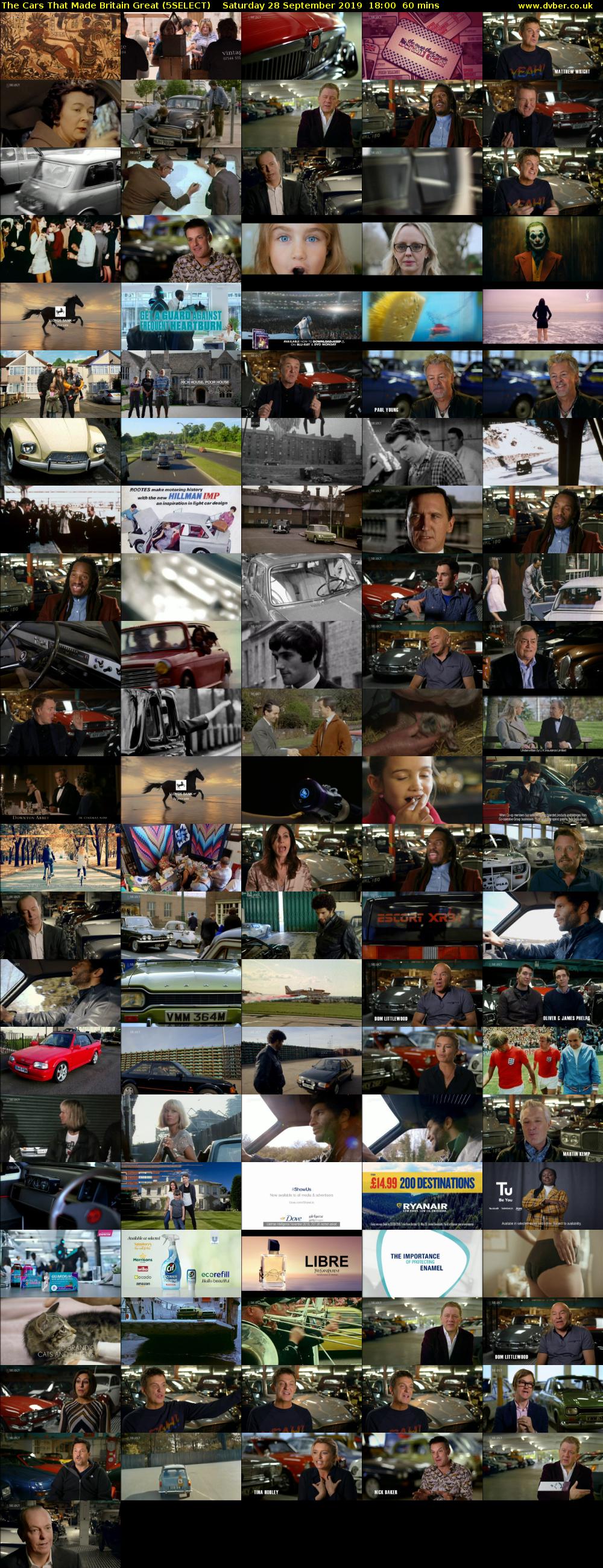 The Cars That Made Britain Great (5SELECT) Saturday 28 September 2019 18:00 - 19:00