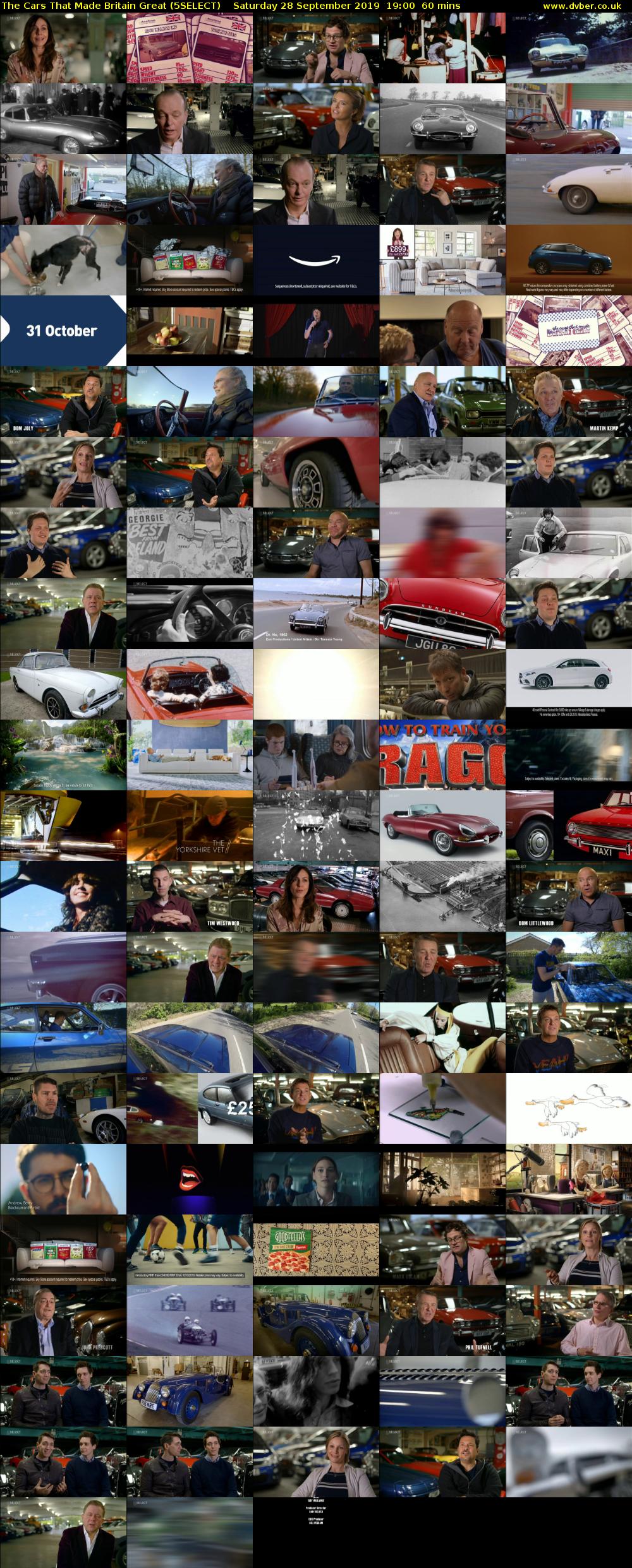 The Cars That Made Britain Great (5SELECT) Saturday 28 September 2019 19:00 - 20:00