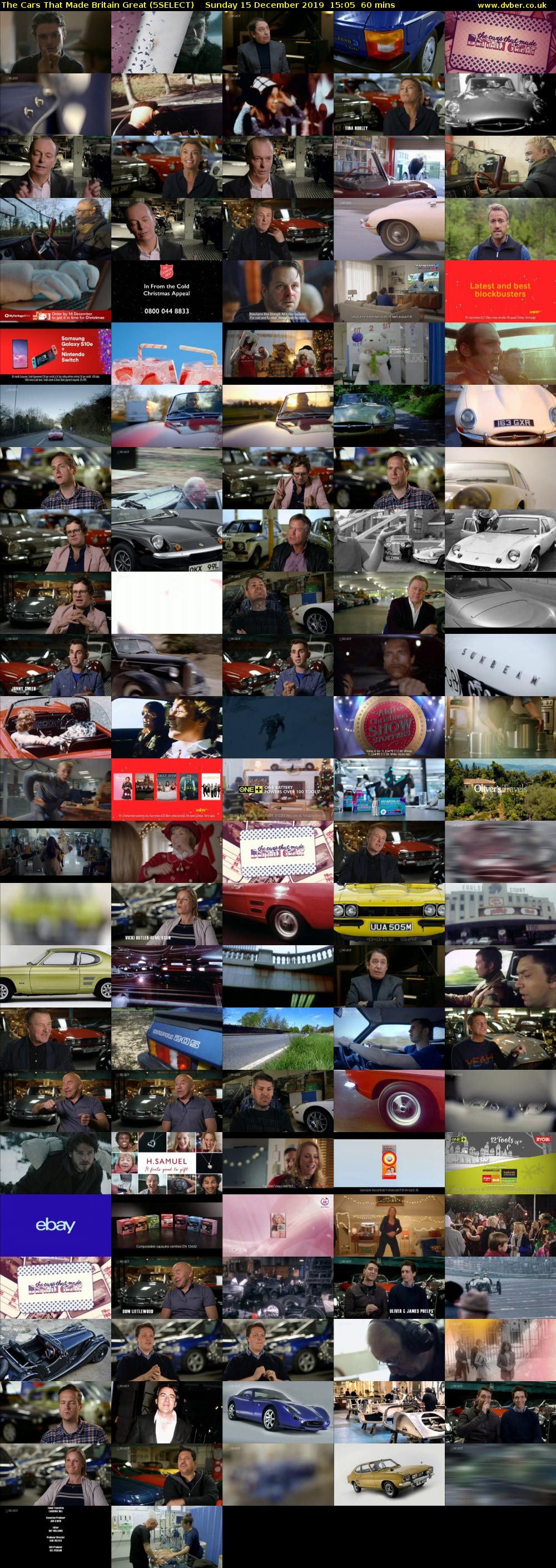The Cars That Made Britain Great (5SELECT) Sunday 15 December 2019 15:05 - 16:05