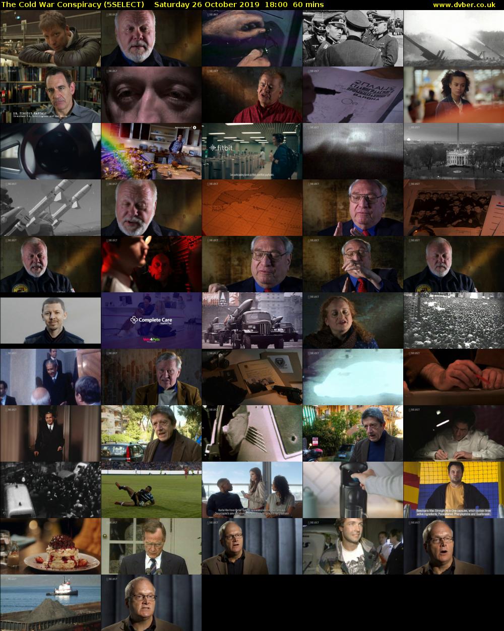 The Cold War Conspiracy (5SELECT) Saturday 26 October 2019 18:00 - 19:00