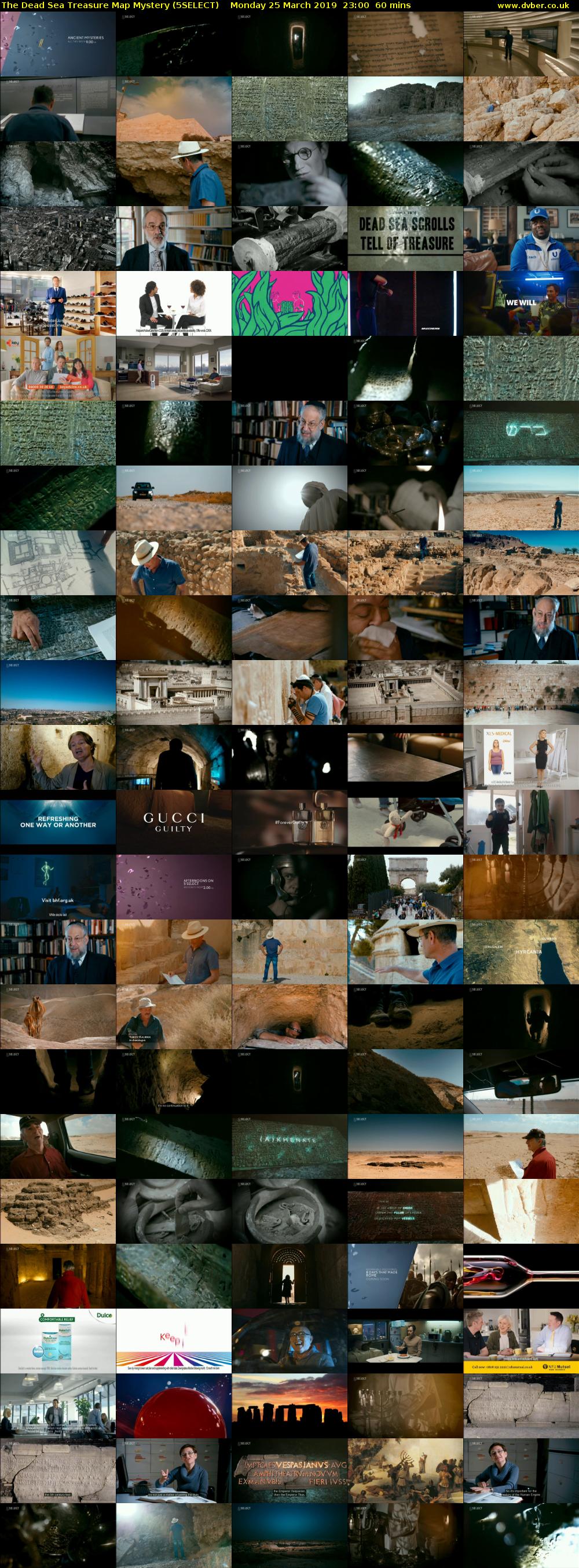 The Dead Sea Treasure Map Mystery (5SELECT) Monday 25 March 2019 23:00 - 00:00