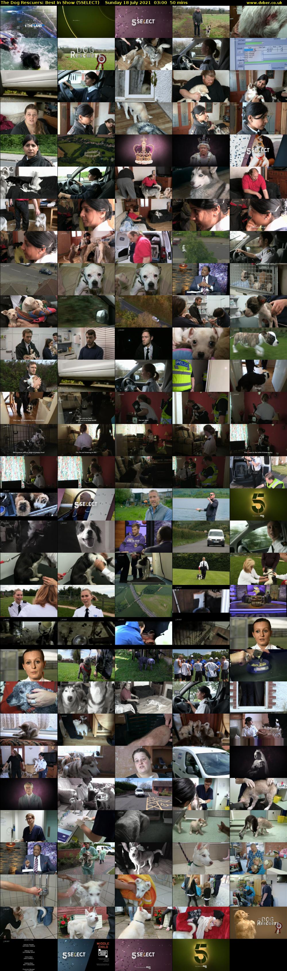 The Dog Rescuers: Best In Show (5SELECT) Sunday 18 July 2021 03:00 - 03:50