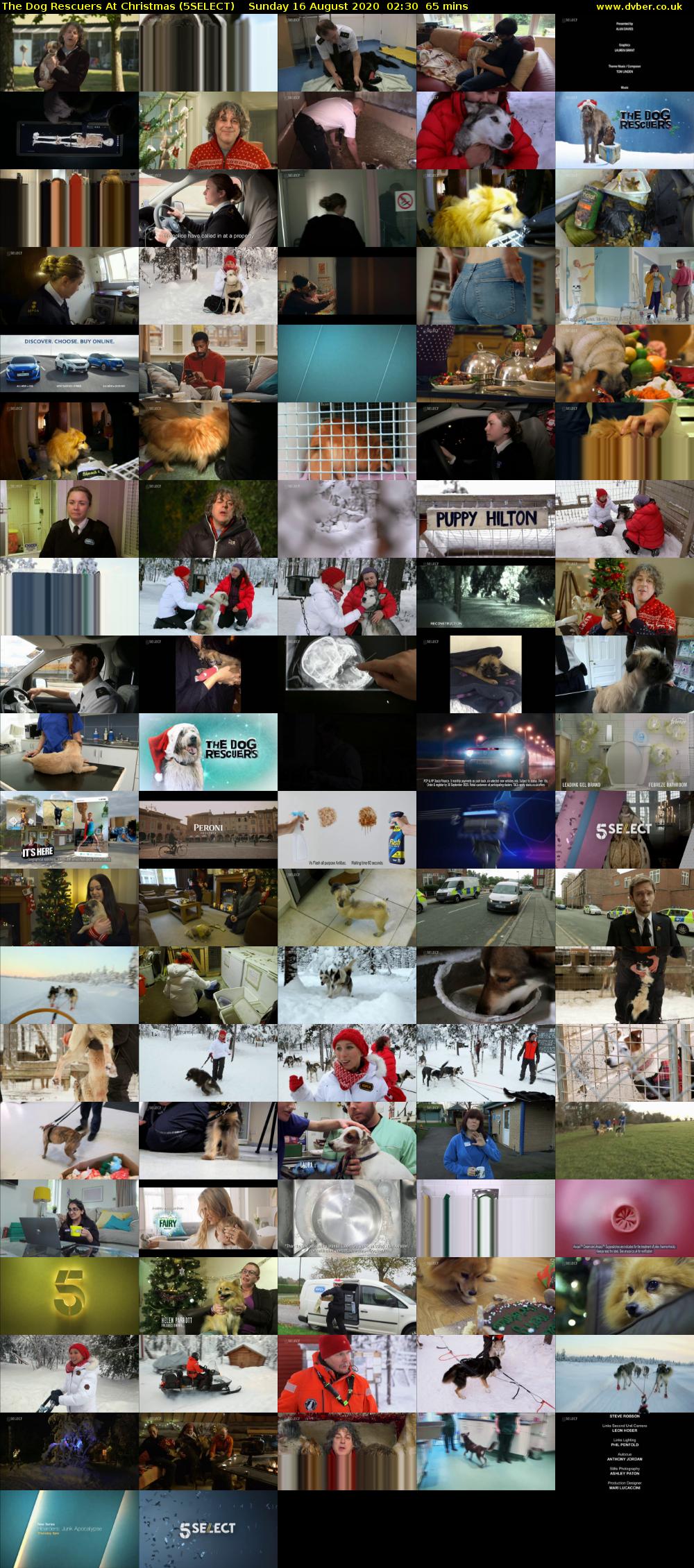 The Dog Rescuers At Christmas (5SELECT) Sunday 16 August 2020 02:30 - 03:35