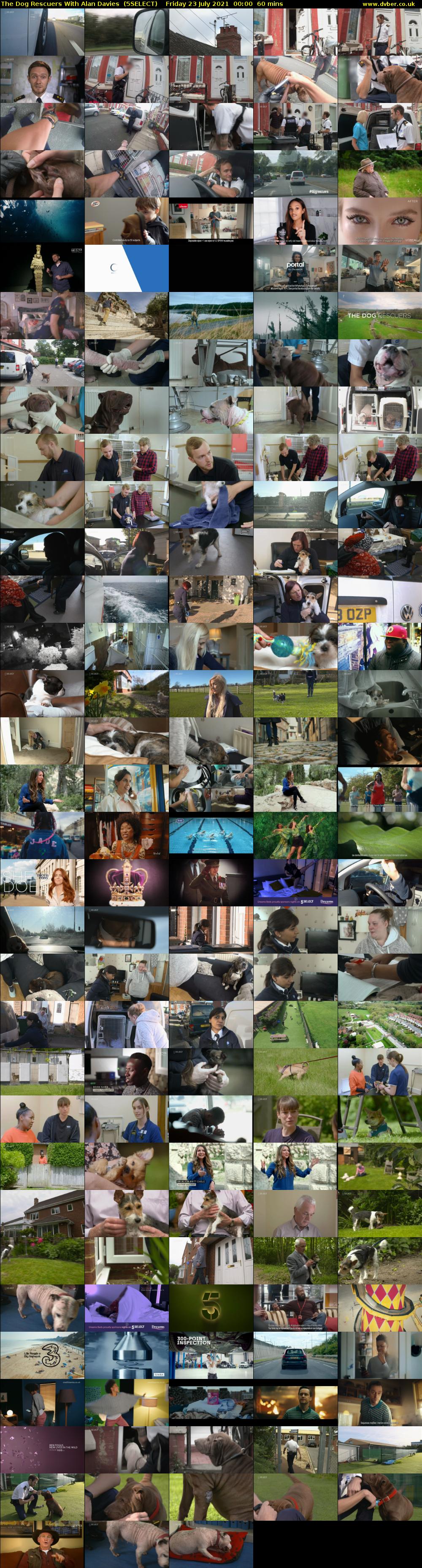 The Dog Rescuers With Alan Davies  (5SELECT) Friday 23 July 2021 00:00 - 01:00