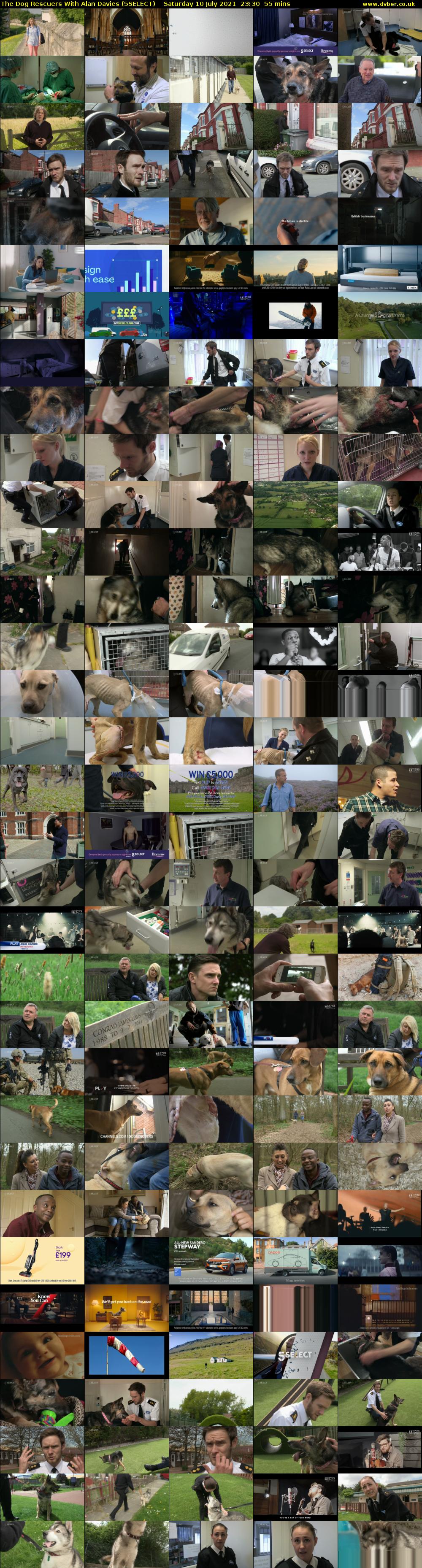 The Dog Rescuers With Alan Davies (5SELECT) Saturday 10 July 2021 23:30 - 00:25