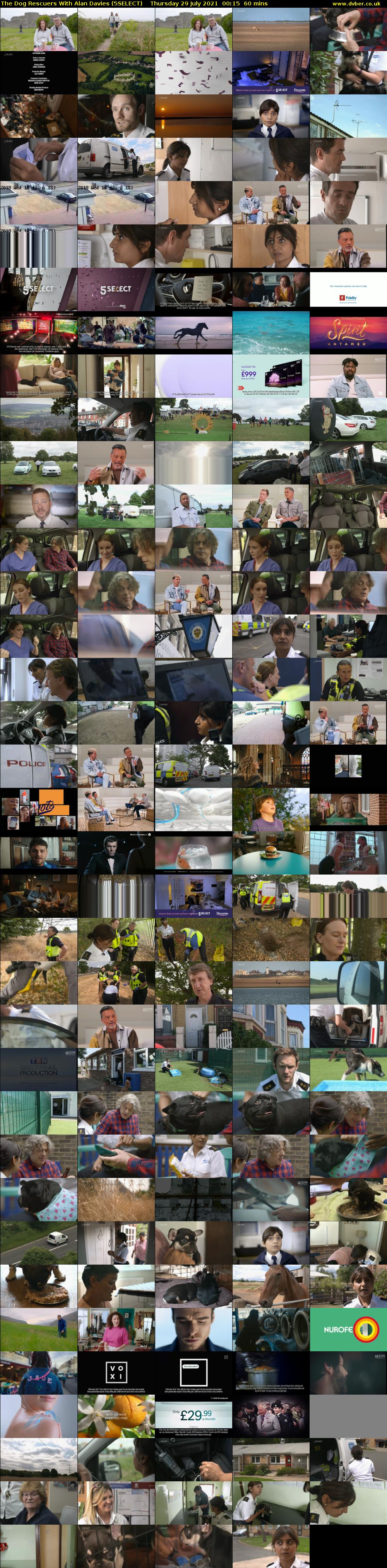 The Dog Rescuers With Alan Davies (5SELECT) Thursday 29 July 2021 00:15 - 01:15