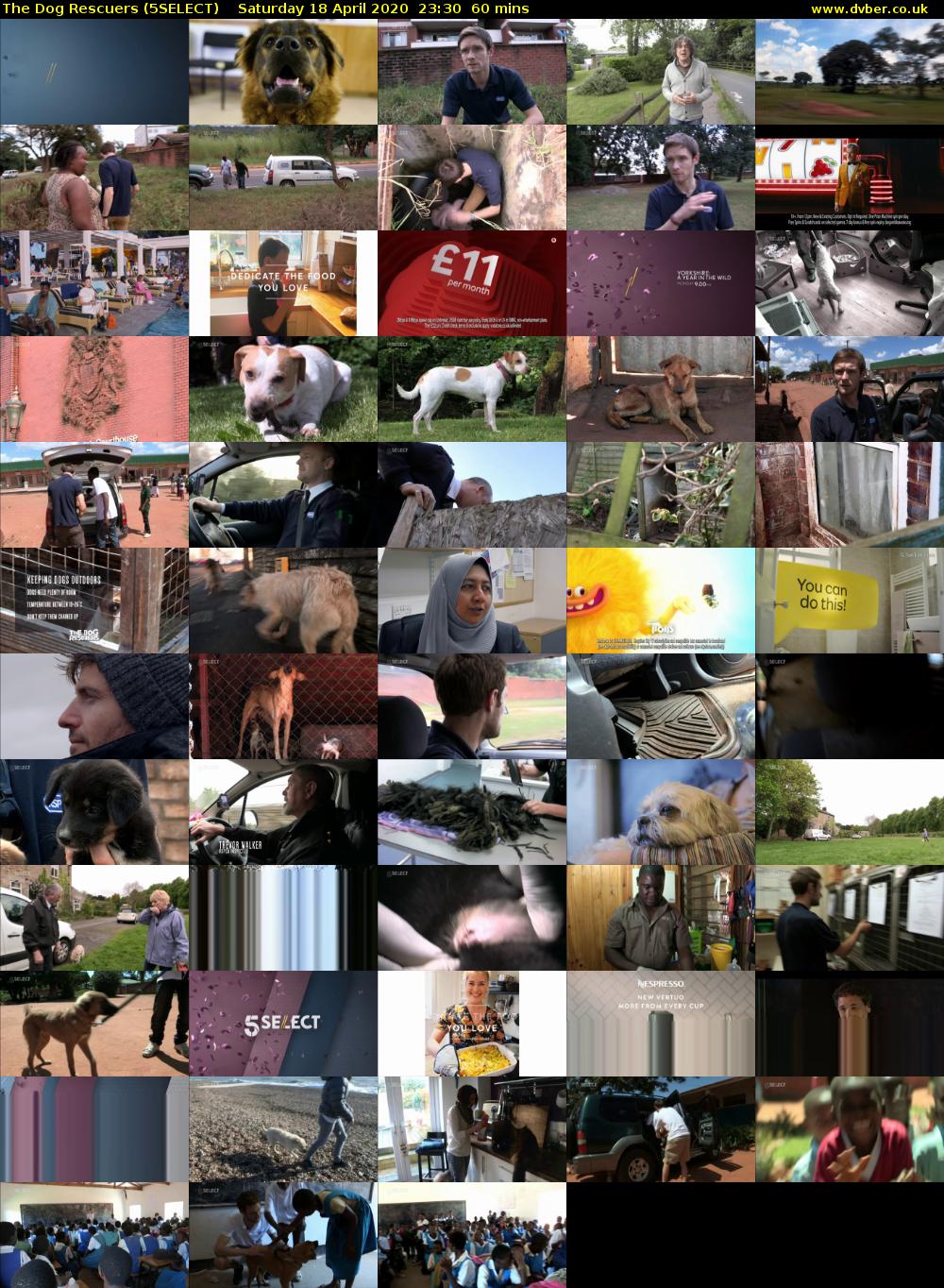 The Dog Rescuers (5SELECT) Saturday 18 April 2020 23:30 - 00:30