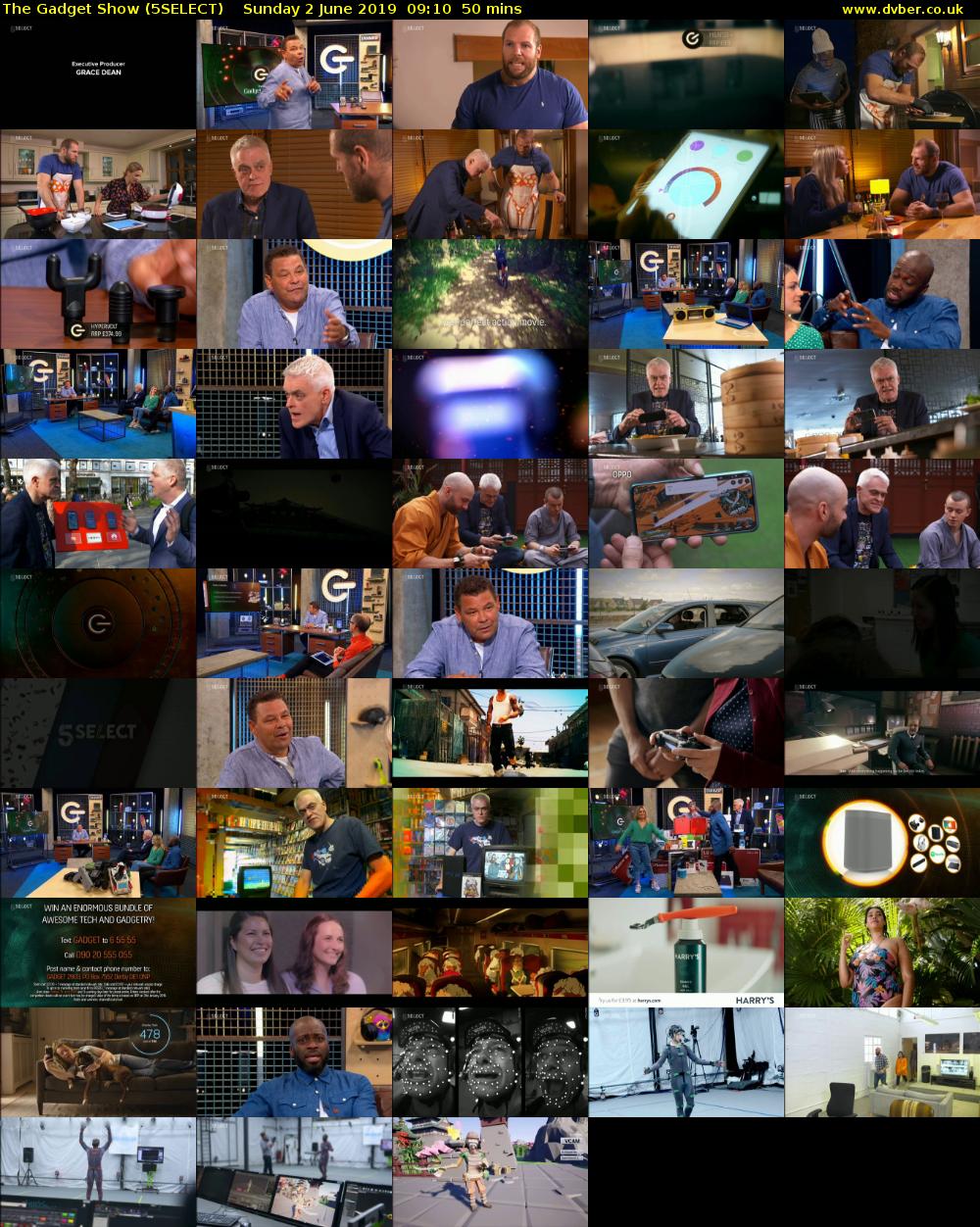The Gadget Show (5SELECT) Sunday 2 June 2019 09:10 - 10:00