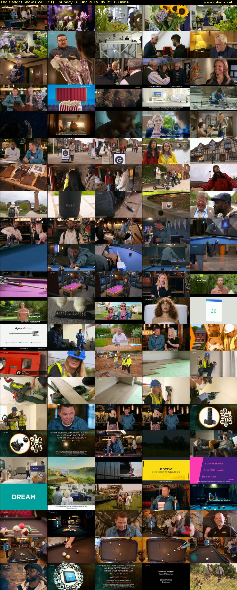 The Gadget Show (5SELECT) Sunday 16 June 2019 09:25 - 10:25