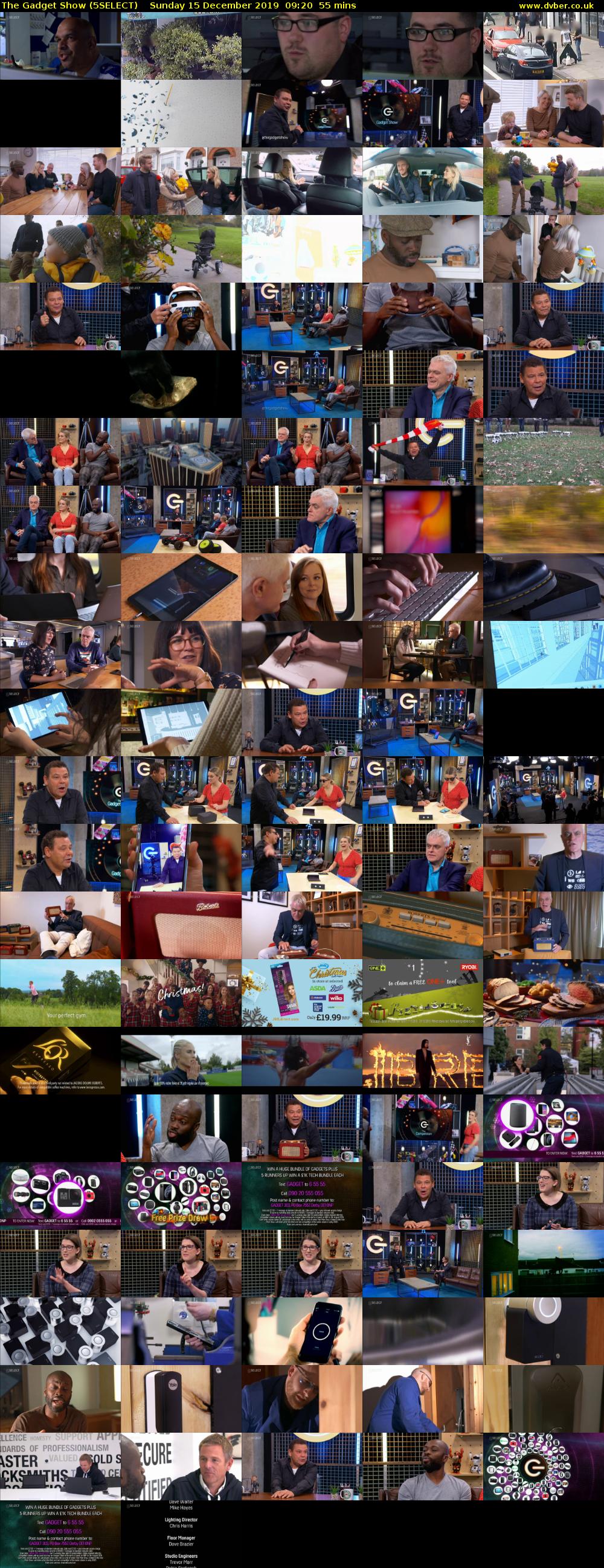 The Gadget Show (5SELECT) Sunday 15 December 2019 09:20 - 10:15