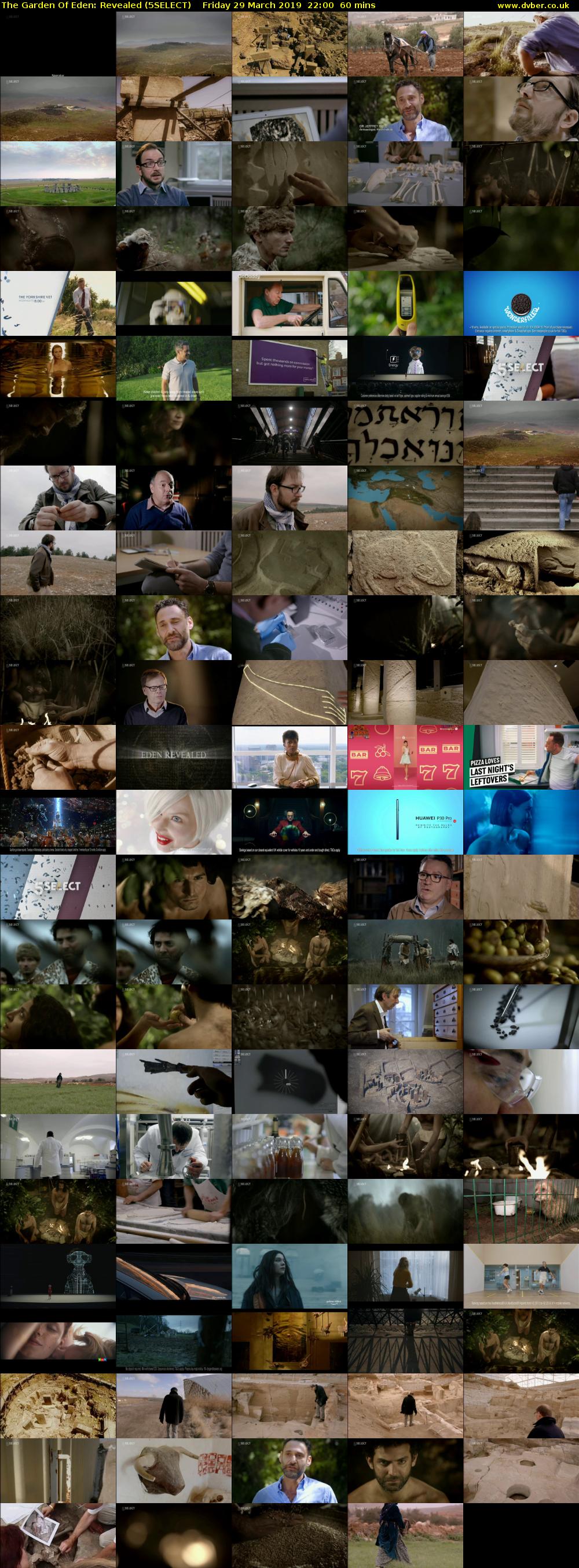 The Garden Of Eden: Revealed (5SELECT) Friday 29 March 2019 22:00 - 23:00