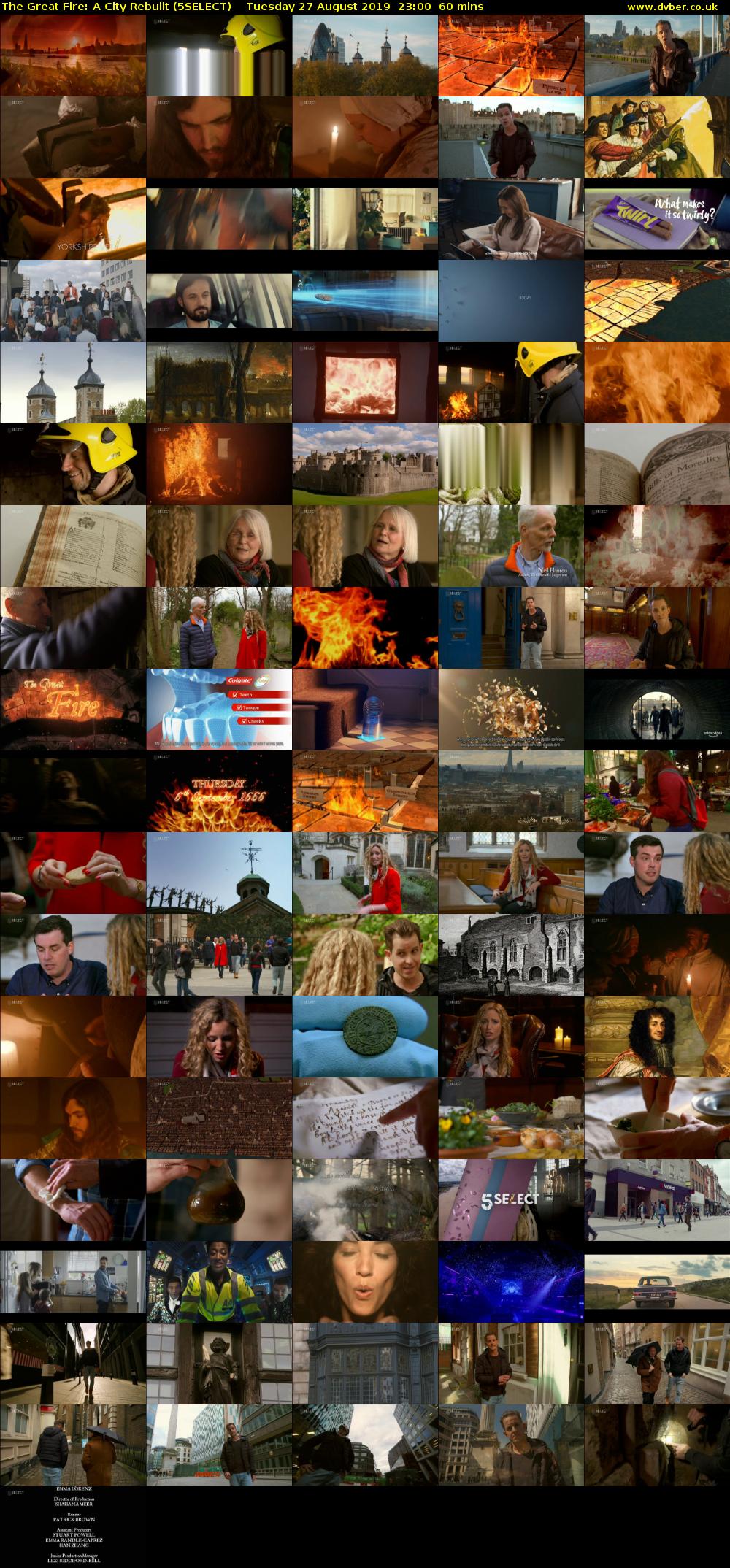 The Great Fire: A City Rebuilt (5SELECT) Tuesday 27 August 2019 23:00 - 00:00
