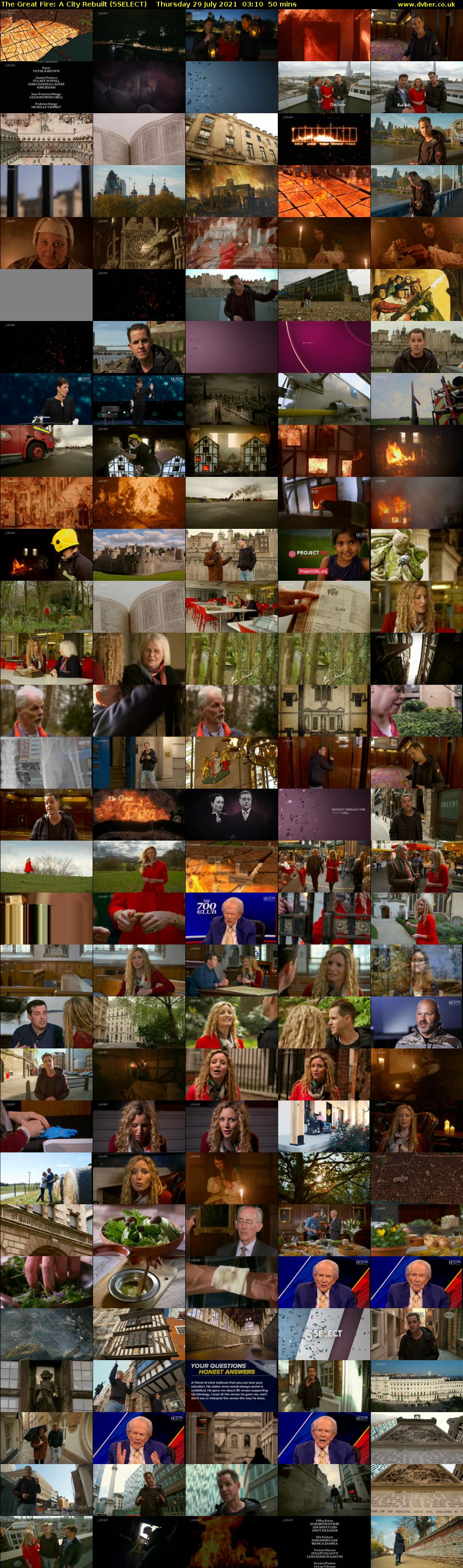 The Great Fire: A City Rebuilt (5SELECT) Thursday 29 July 2021 03:10 - 04:00