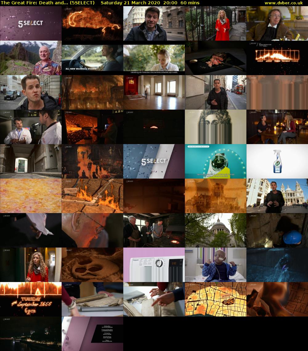 The Great Fire: Death and... (5SELECT) Saturday 21 March 2020 20:00 - 21:00