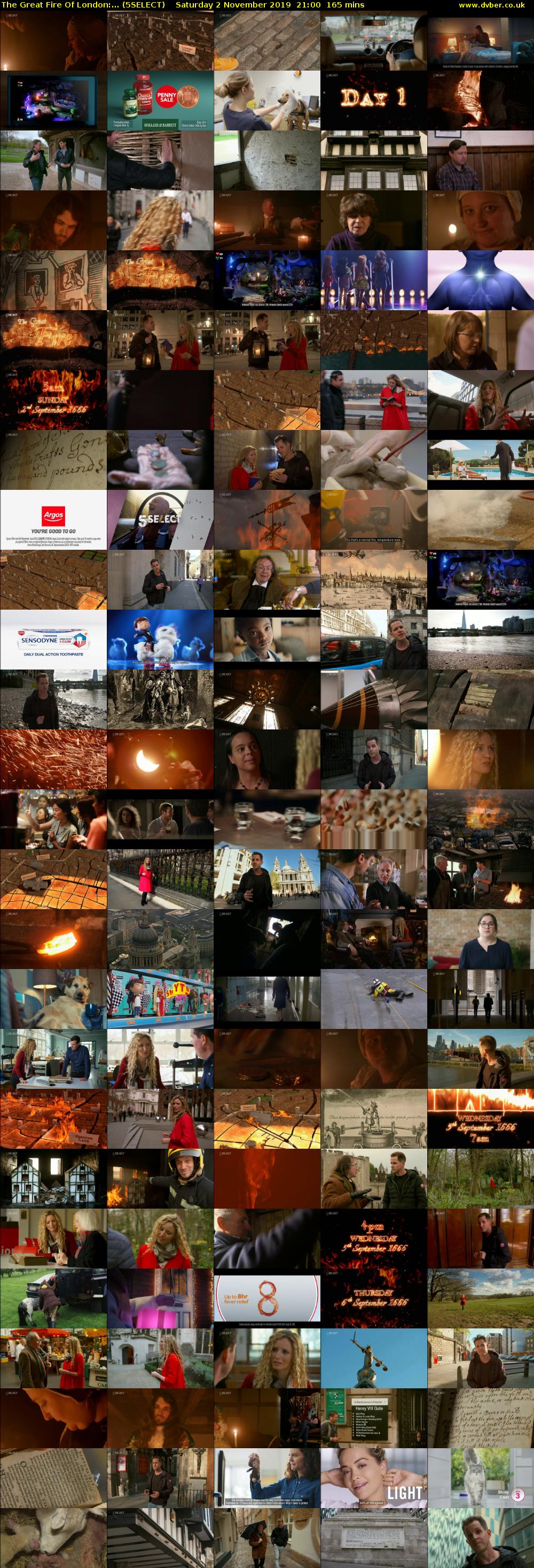 The Great Fire Of London:... (5SELECT) Saturday 2 November 2019 21:00 - 23:45