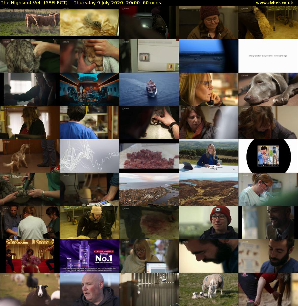 The Highland Vet  (5SELECT) Thursday 9 July 2020 20:00 - 21:00