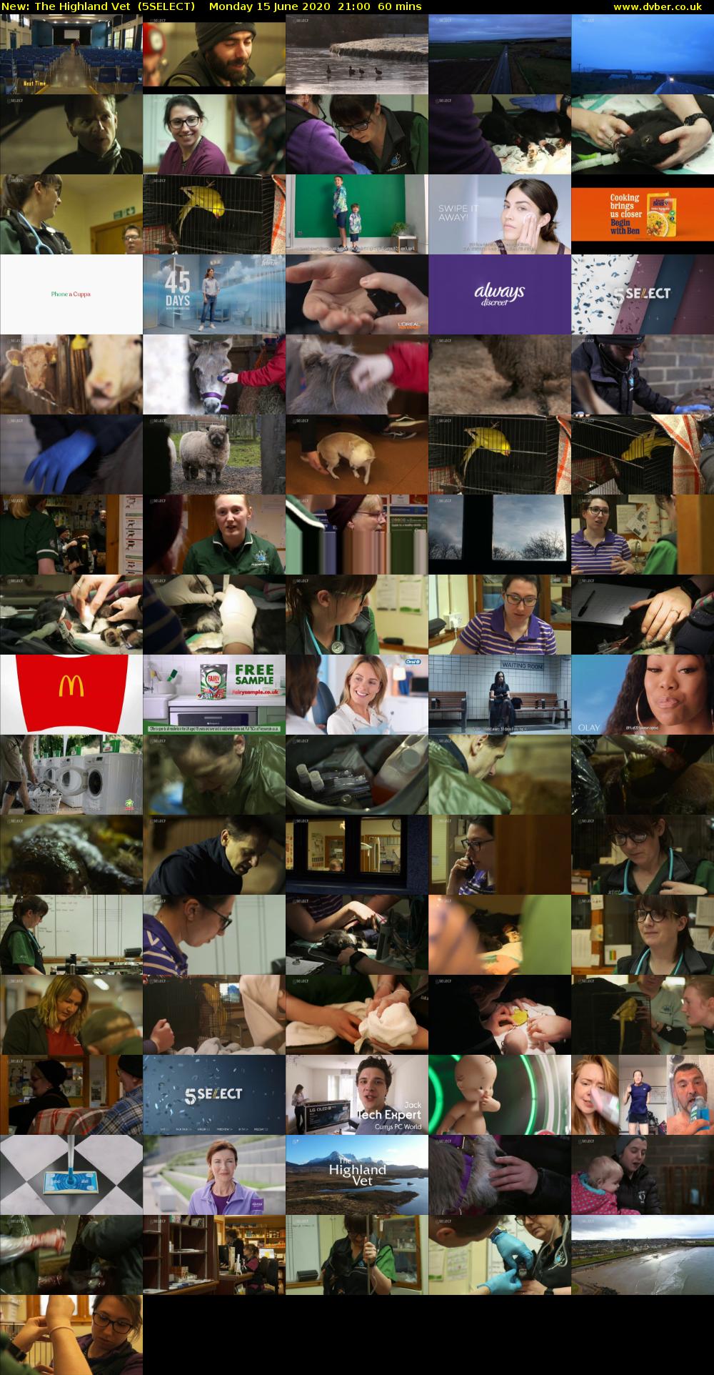 The Highland Vet (5SELECT) Monday 15 June 2020 21:00 - 22:00