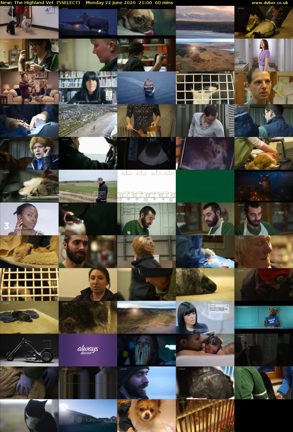 The Highland Vet (5SELECT) Monday 22 June 2020 21:00 - 22:00