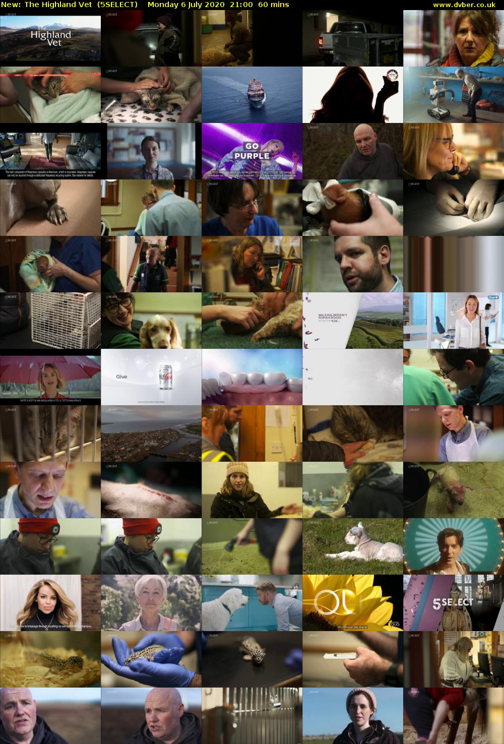The Highland Vet (5SELECT) Monday 6 July 2020 21:00 - 22:00