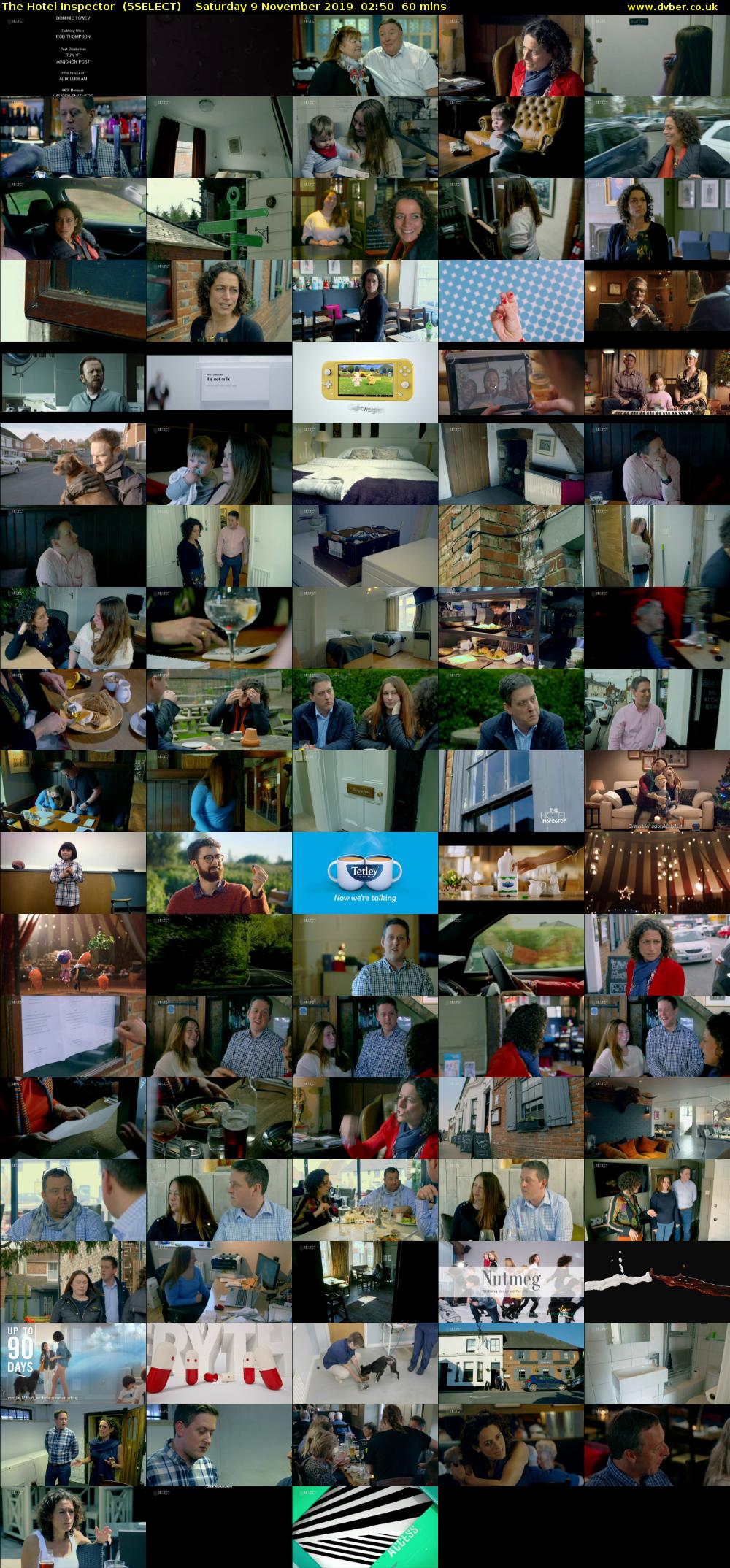 The Hotel Inspector  (5SELECT) Saturday 9 November 2019 02:50 - 03:50
