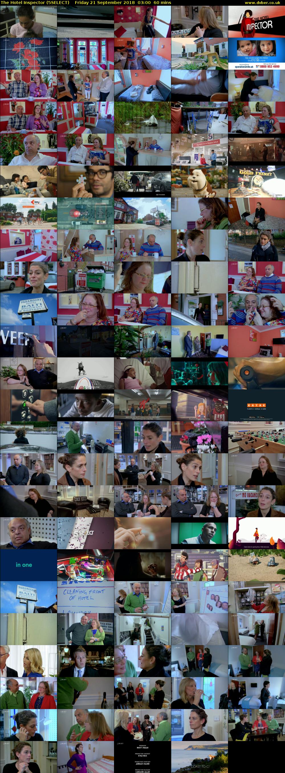 The Hotel Inspector (5SELECT) Friday 21 September 2018 03:00 - 04:00