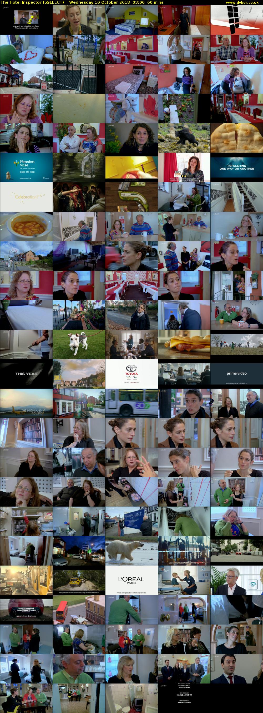 The Hotel Inspector (5SELECT) Wednesday 10 October 2018 03:00 - 04:00